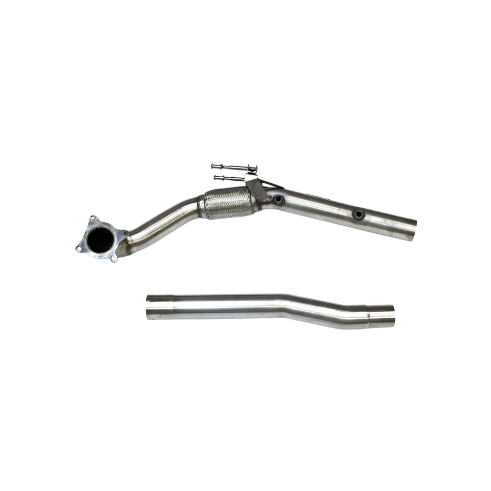 Milltek Large-bore Downpipe and De-cat Exhaust Audi A3 1.8 TSI 2WD 3-Door 08-12