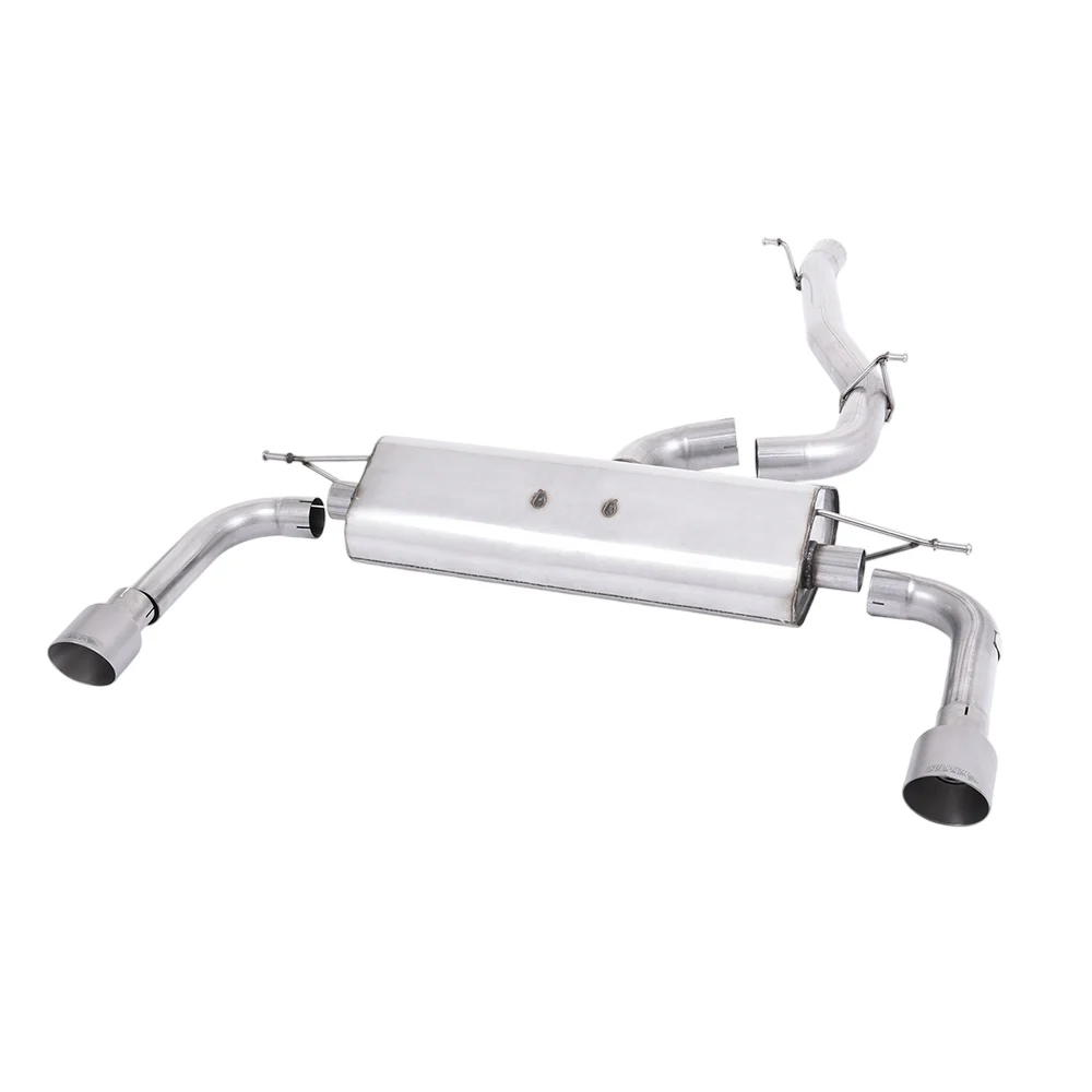 Milltek Cat Back Exhaust Audi A3 2.0 TFSi Quattro Sedan 8V (US-only) 14-20 - Image 3
