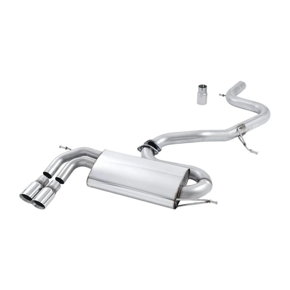 Milltek Cat Back Exhaust Audi A3 2.0T FSI 2WD 3-Door 03-12 - Image 3