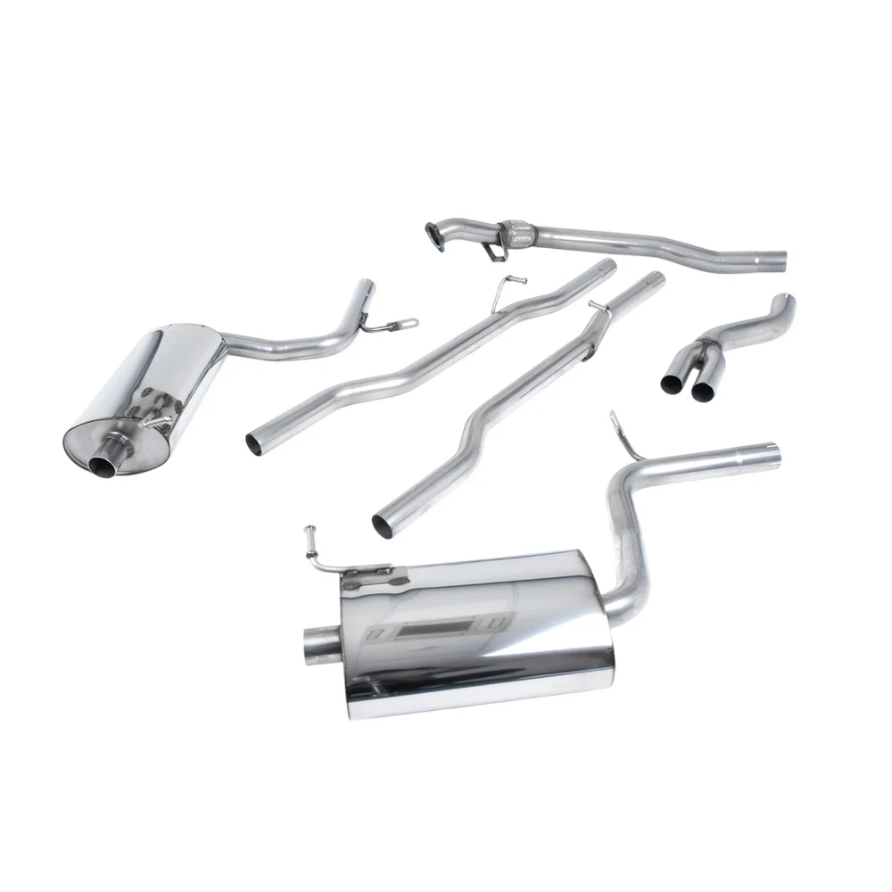 Milltek Cat Back Exhaust Audi A4 1.8T B6 Quattro Saloon Avant 163BHP (5-Speed) 01-05 - Image 3