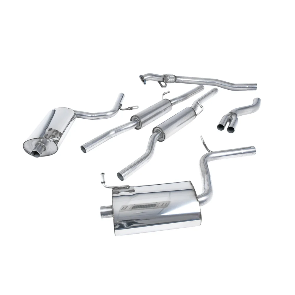 Milltek Cat Back Exhaust Audi A4 1.8T B6 Quattro Saloon Avant 163BHP (5-Speed) 01-05 - Image 4