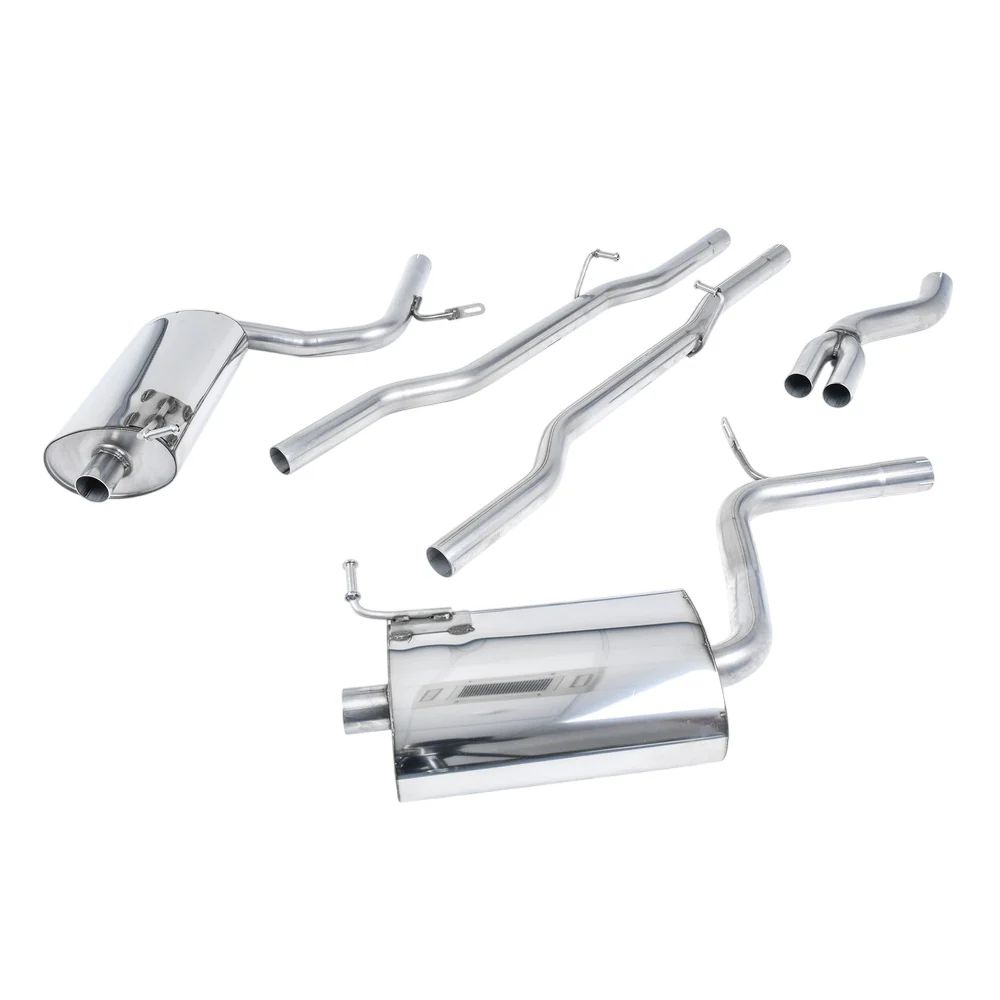 Milltek Cat Back Exhaust Audi A4 2.0 TFSi B7 Quattro and DTM 05-08 - Image 5