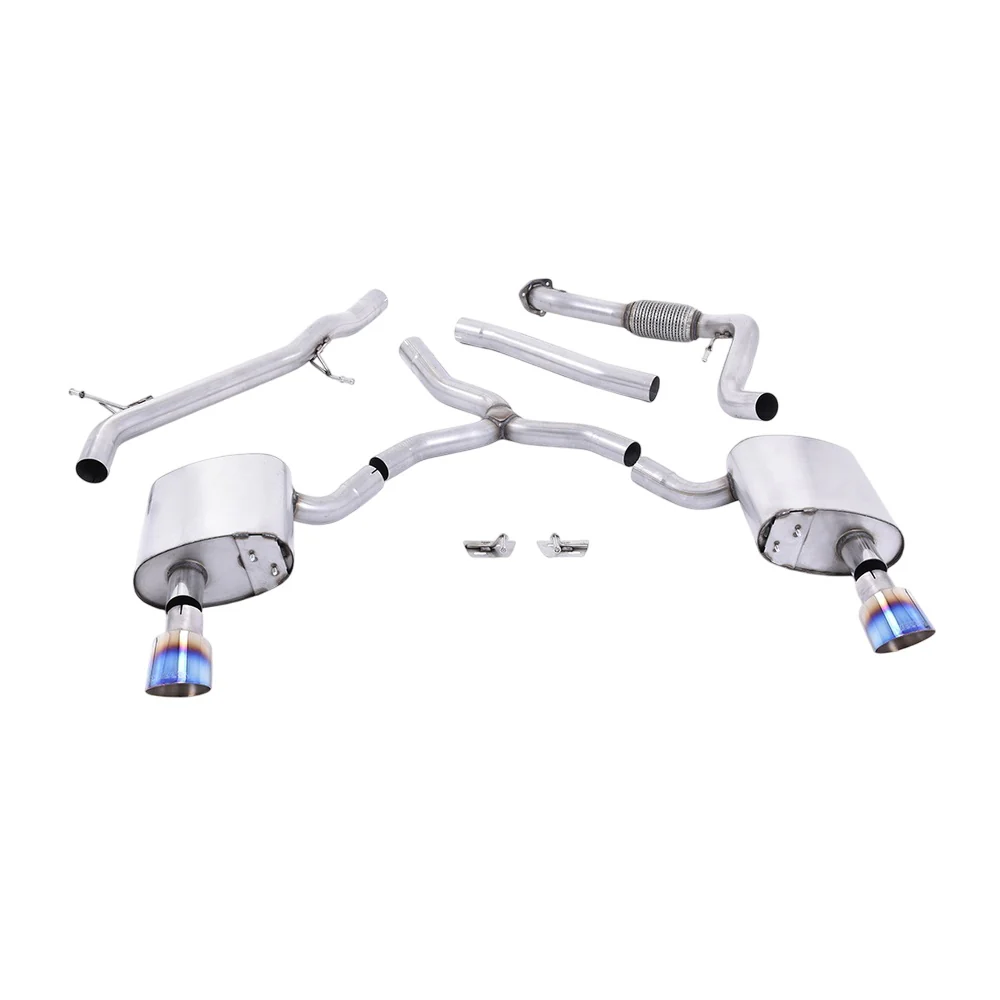 Milltek Cat Back Exhaust Audi A4 2.0 TFSi B9 Quattro Saloon and Avant (Non OPF/GPF Models inc Mild Hybrid and Without Brace Bars) 16-25 - Image 12