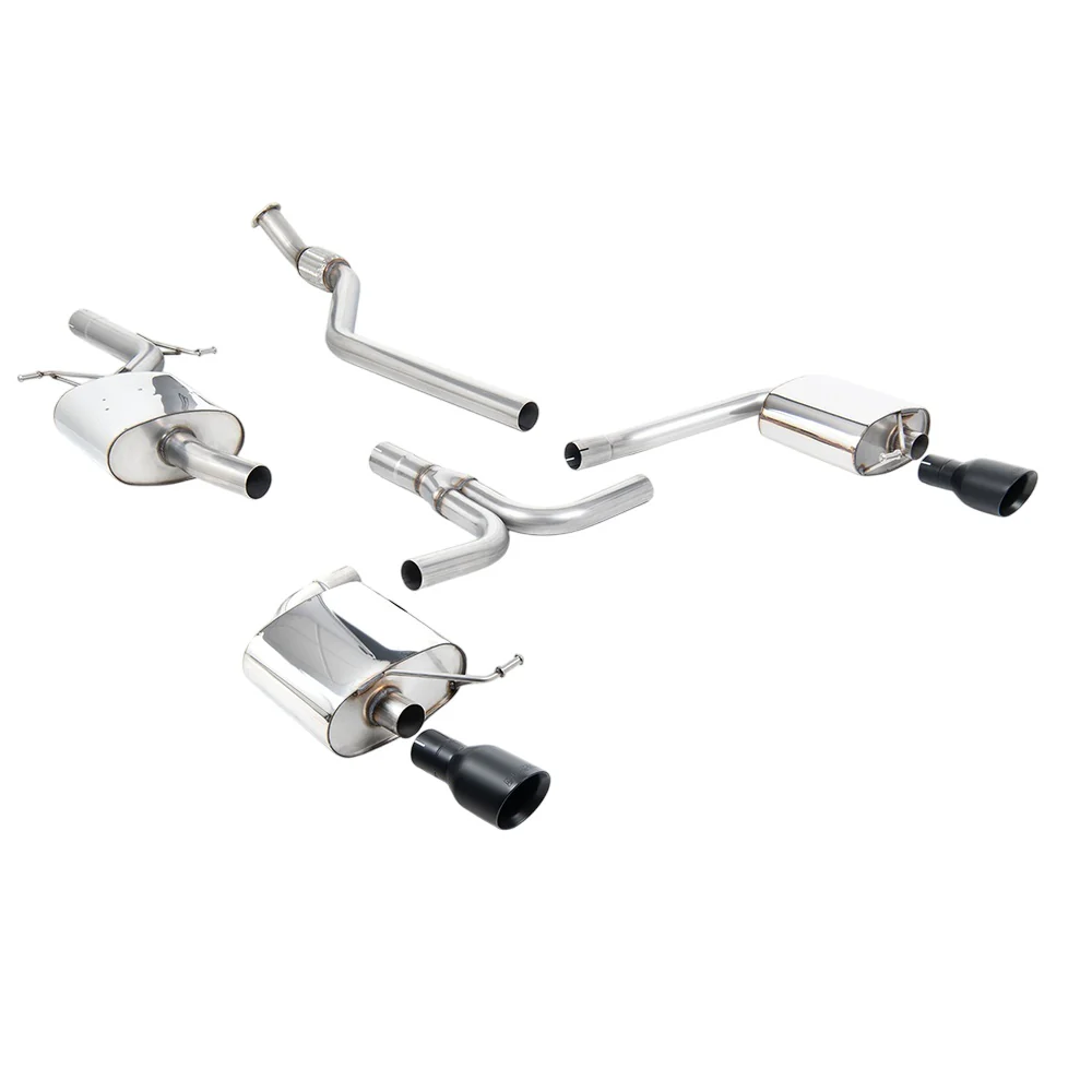 Milltek Cat Back Exhaust Audi A4 2.0 TFSi S-Line B8 (2WD and Quattro manual-only) Saloon and Avant 08-11 - Image 6