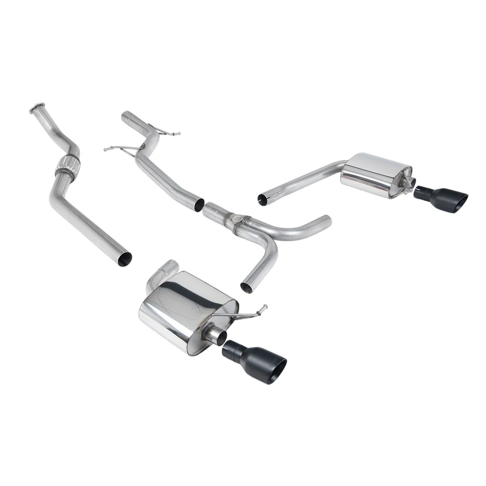 Milltek Cat Back Exhaust Audi A4 2.0 TFSi S-Line B8 (2WD and Quattro Tiptronic-only) Saloon and Avant 08-11 - Image 3