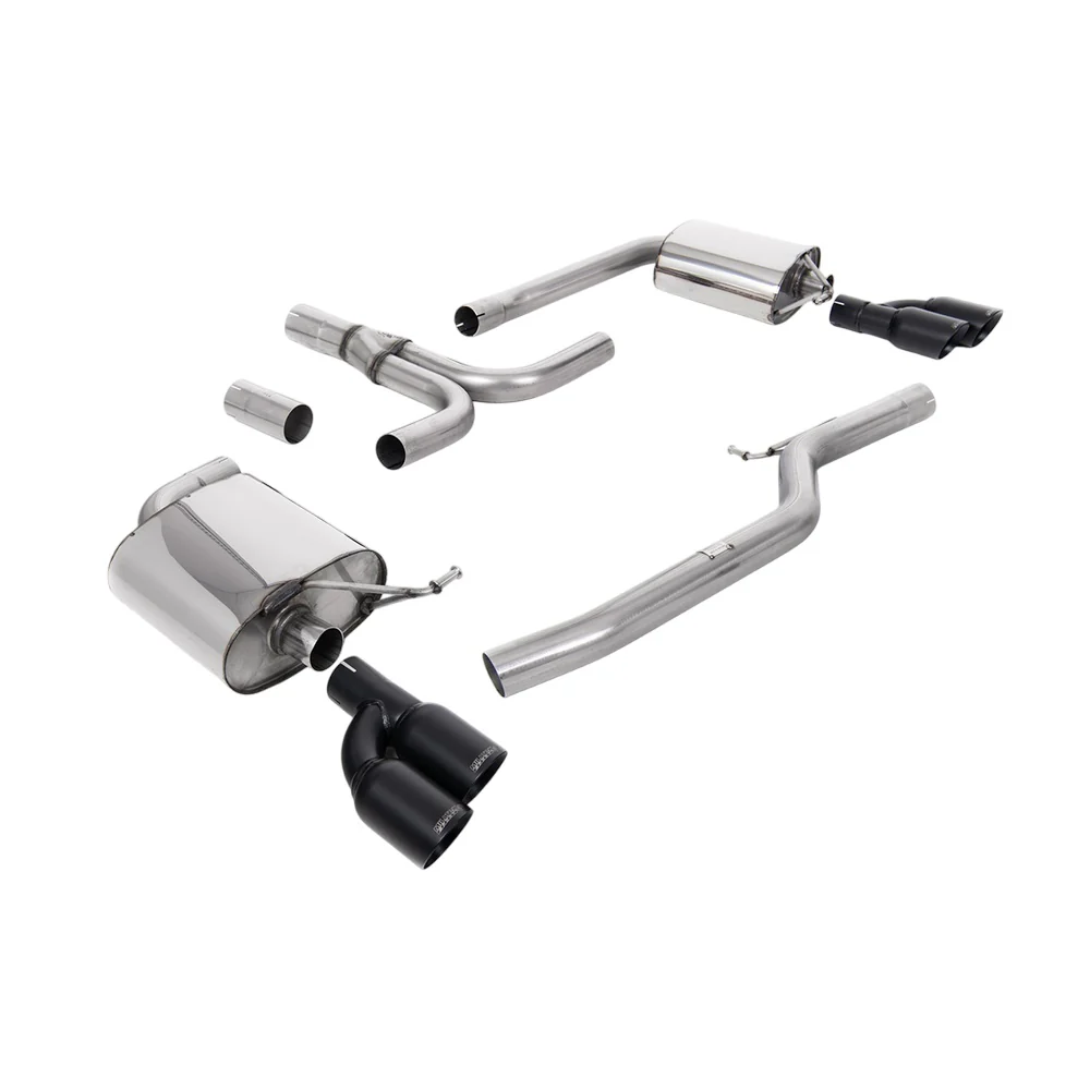 Milltek Cat Back Exhaust Audi A5 Cabriolet 3.0 TDi (DPF) Quattro 09-25 - Image 4