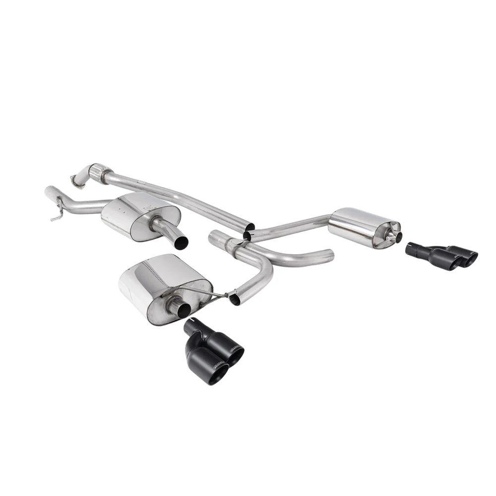 Milltek Cat Back Exhaust Audi A5 Coupe S-Line 2.0 TFSi 2WD and Quattro (manual only) 08-25 - Image 4