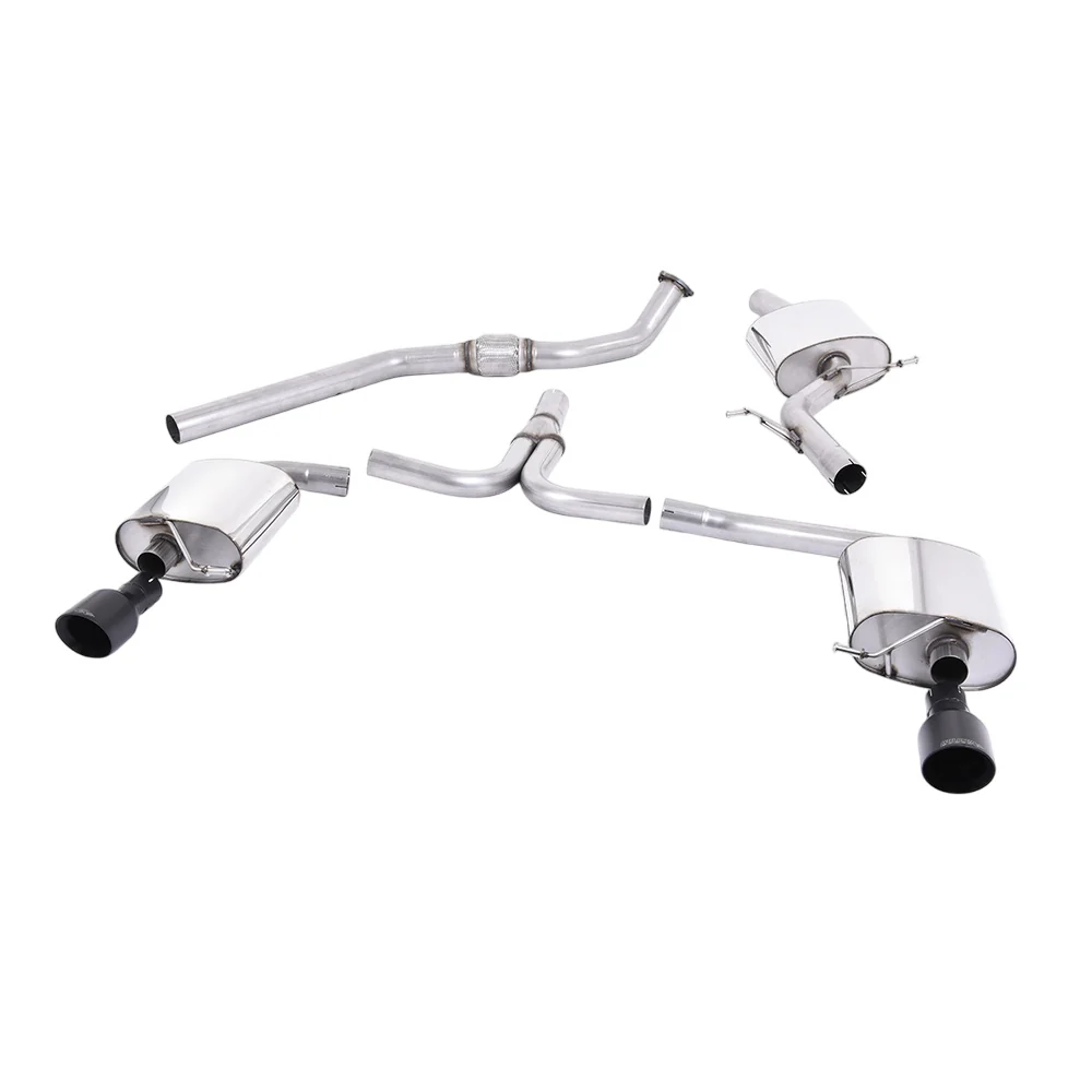 Milltek Cat Back Exhaust Audi A5 Coupe S-Line 2.0 TFSi 2WD and Quattro S-Tronic 08-25 - Image 3