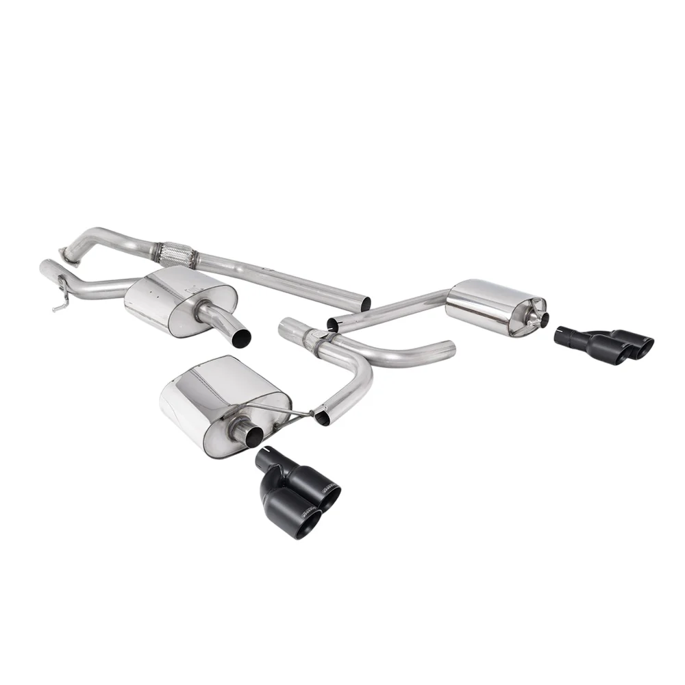 Milltek Cat Back Exhaust Audi A5 Coupe S-Line 2.0 TFSi 2WD and Quattro S-Tronic 08-25 - Image 4