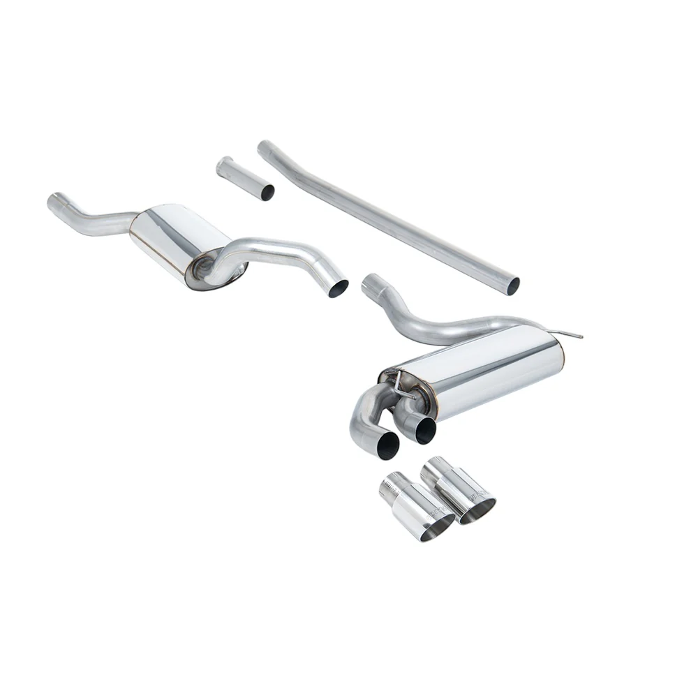 Milltek Downpipe-back Exhaust Audi Coupe UR Quattro 10v Turbo 81-89 - Image 2