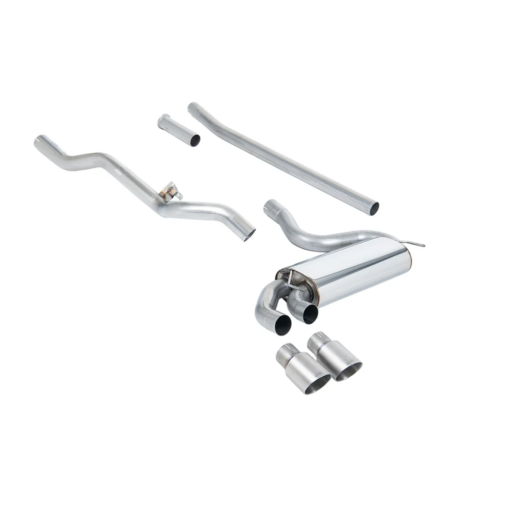 Milltek Downpipe-back Exhaust Audi Coupe UR Quattro 10v Turbo 81-89 - Image 6