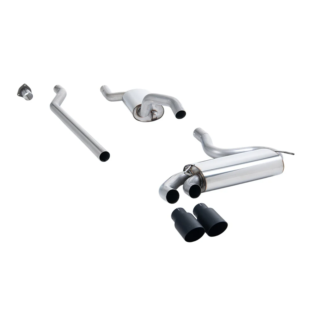 Milltek Downpipe-back Exhaust Audi Coupe UR Quattro 20v Turbo 89-91 - Image 2