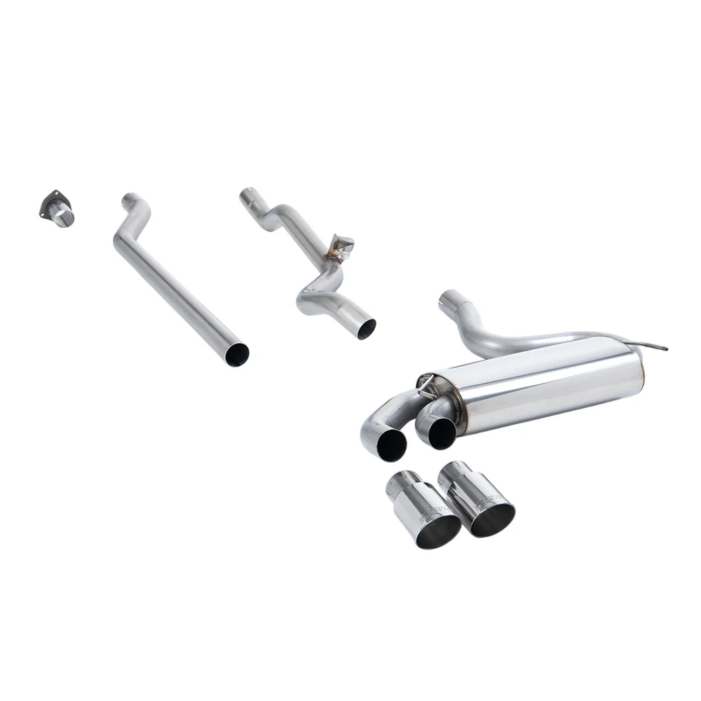 Milltek Downpipe-back Exhaust Audi Coupe UR Quattro 20v Turbo 89-91 - Image 3
