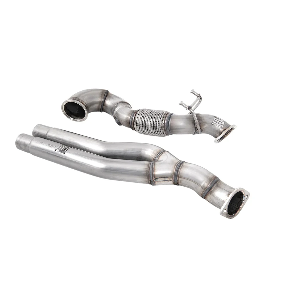 Milltek Large-bore Downpipe and De-cat Exhaust Audi RS3 Saloon / Sedan 400PS (8Y MQB EVO) Non-OPF/GPF Models 22-25 - Image 2