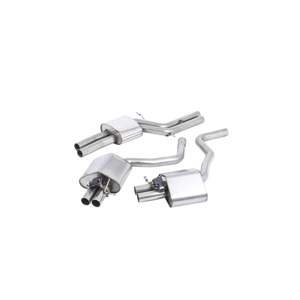Milltek Cat Back Exhaust Audi RS6 C7 4.0 TFSi biturbo Quattro inc Performance Edition 13-18 - Image 3