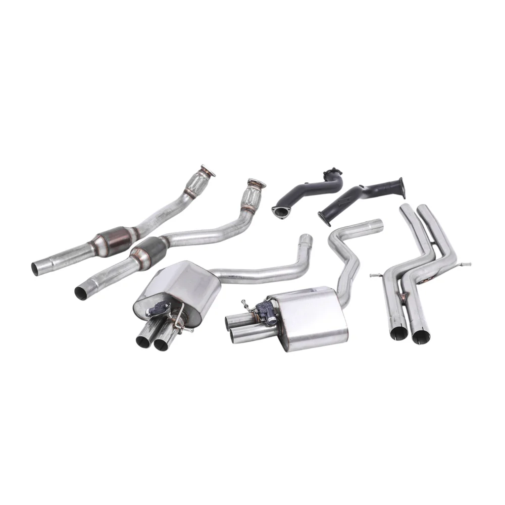 Milltek Full System Exhaust Audi RS6 C7 4.0 TFSi biturbo Quattro inc Performance Edition 13-18 - Image 4