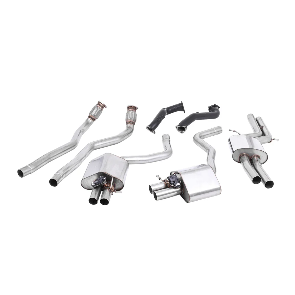 Milltek Full System Exhaust Audi RS6 C7 4.0 TFSi biturbo Quattro inc Performance Edition 13-18 - Image 6