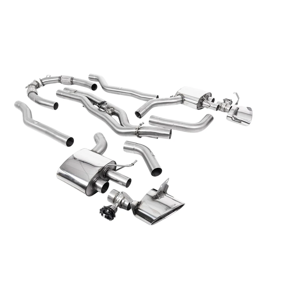 Milltek Cat Back Exhaust Audi RS6 C8 4.0 V8 Bi-Turbo inc Performance Edition (Non OPF/GPF Models USA/ROW Models) 20-25 - Image 2