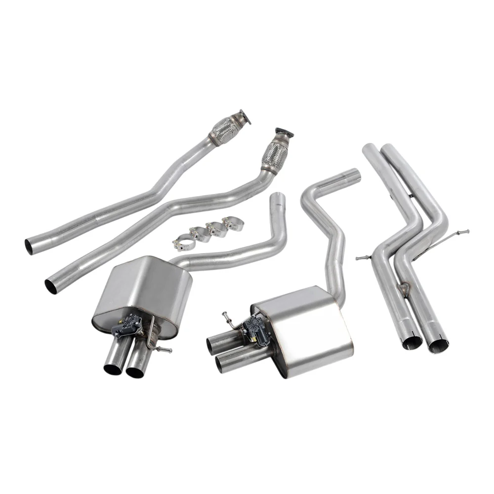 Milltek Cat Back Exhaust Audi RS7 C7 Sportback 4.0 V8 TFSi biturbo inc Performance Edition 13-18 - Image 2