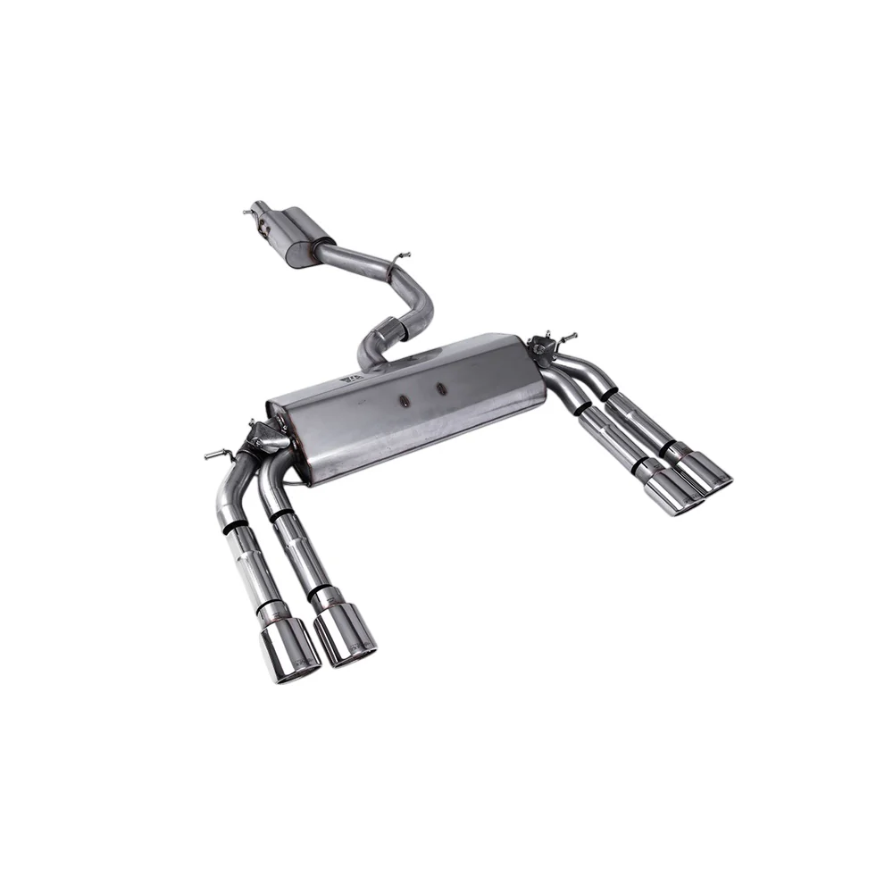 Milltek Cat Back Exhaust Audi S3 2.0 TFSi Quattro Saloon and Cabrio 8V/8V.2 (Non-GPF Equipped Models Only) 13-18 - Image 12