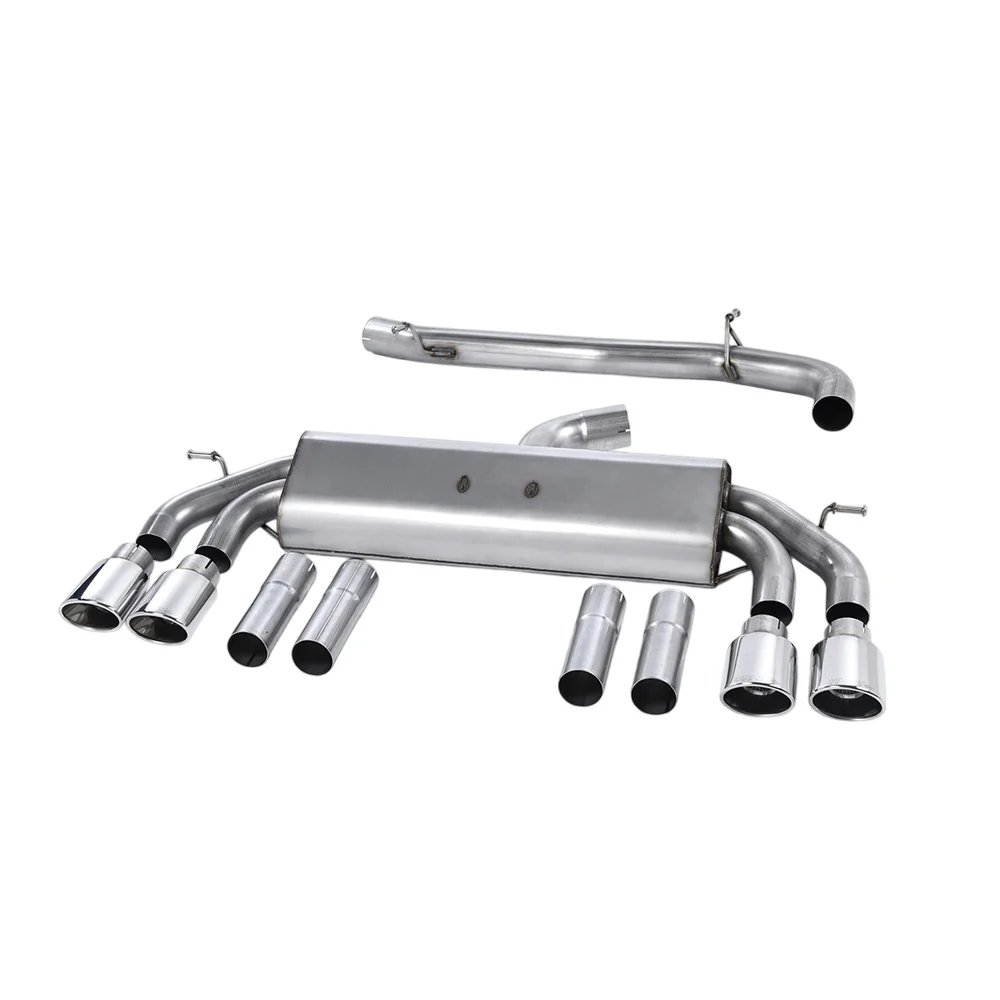 Milltek Cat Back Exhaust Audi S3 2.0 TFSi Quattro Saloon and Cabrio 8V/8V.2 (Non-GPF Equipped Models Only) 13-18 - Image 15