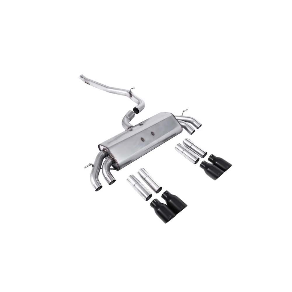 Milltek Cat Back Exhaust Audi S3 2.0 TFSi Quattro Saloon and Cabrio 8V/8V.2 (Non-GPF Equipped Models Only) 13-18 - Image 16