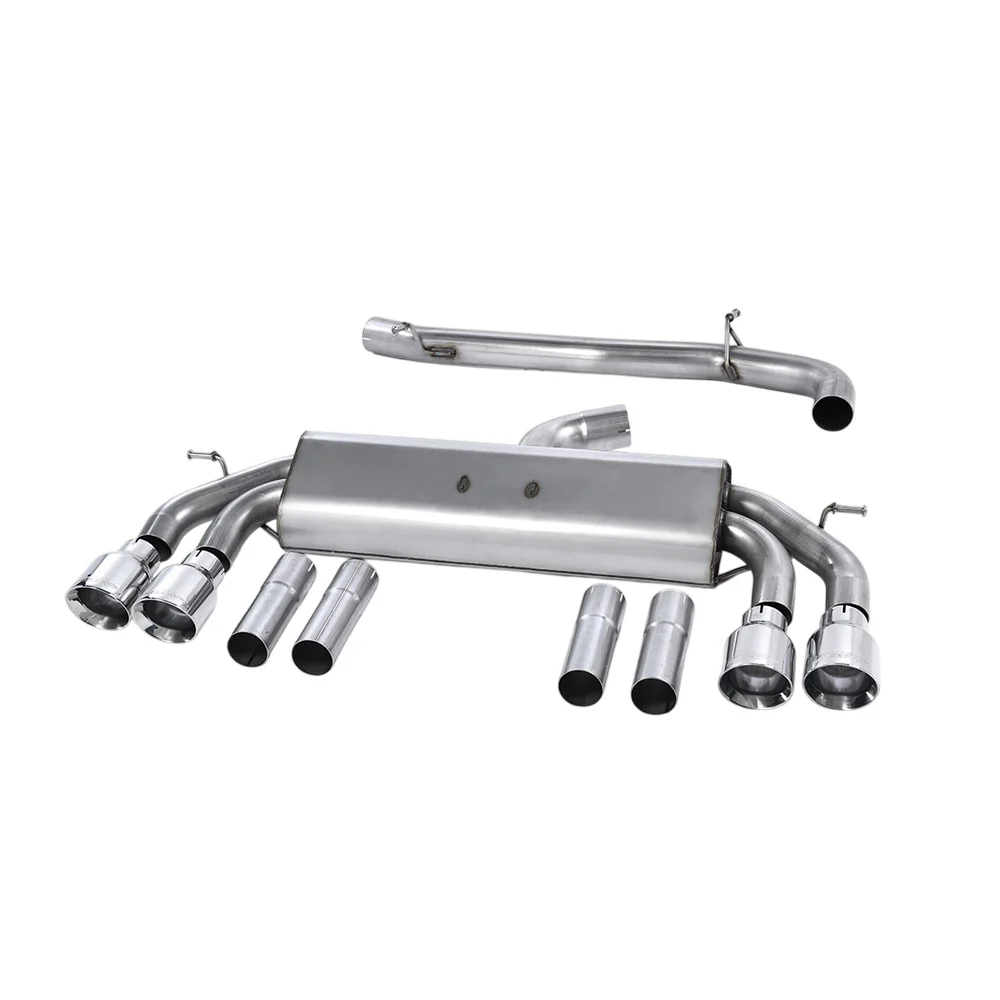 Milltek Cat Back Exhaust Audi S3 2.0 TFSi Quattro Saloon and Cabrio 8V/8V.2 (Non-GPF Equipped Models Only) 13-18 - Image 17
