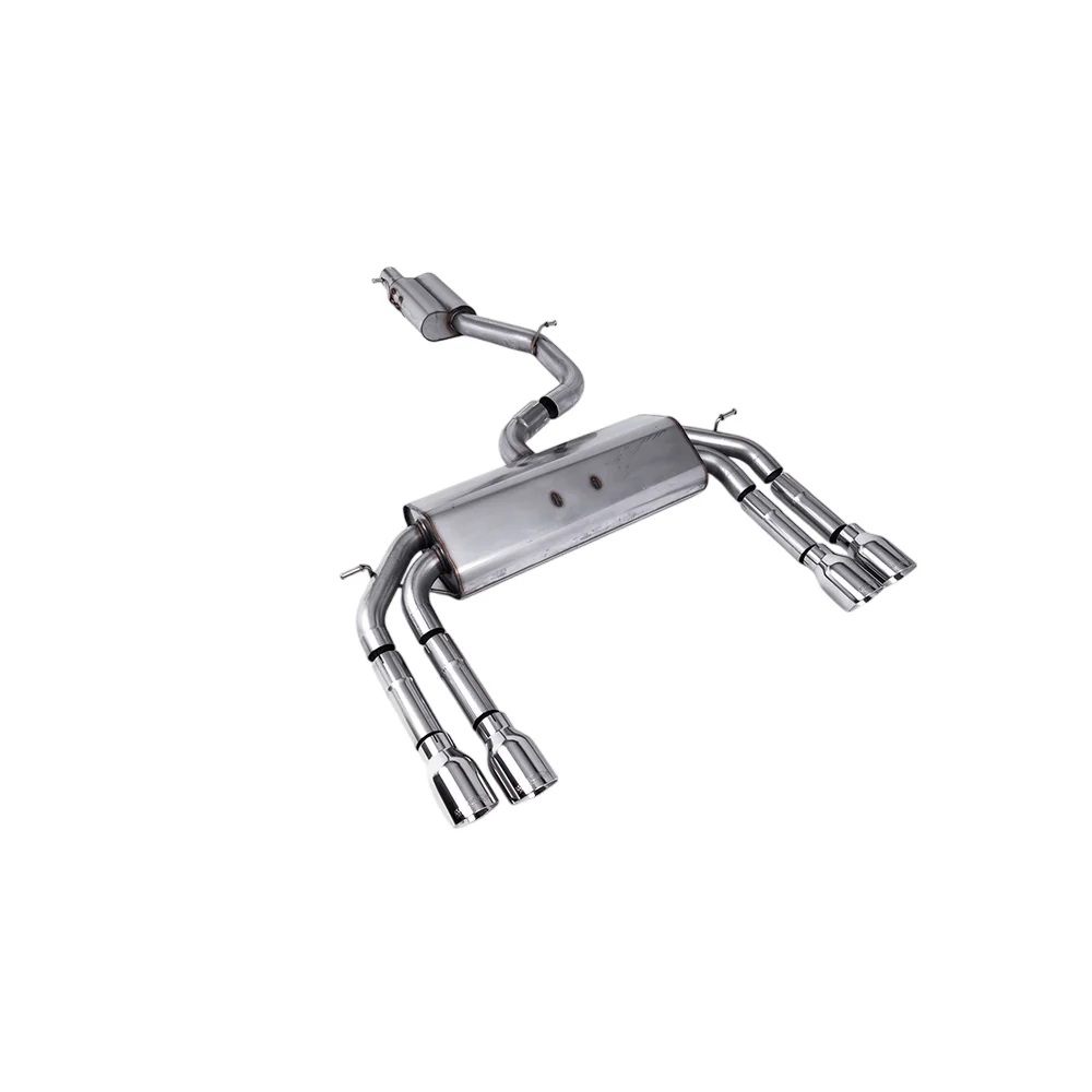 Milltek Cat Back Exhaust Audi S3 2.0 TFSi Quattro Saloon and Cabrio 8V/8V.2 (Non-GPF Equipped Models Only) 13-18 - Image 3