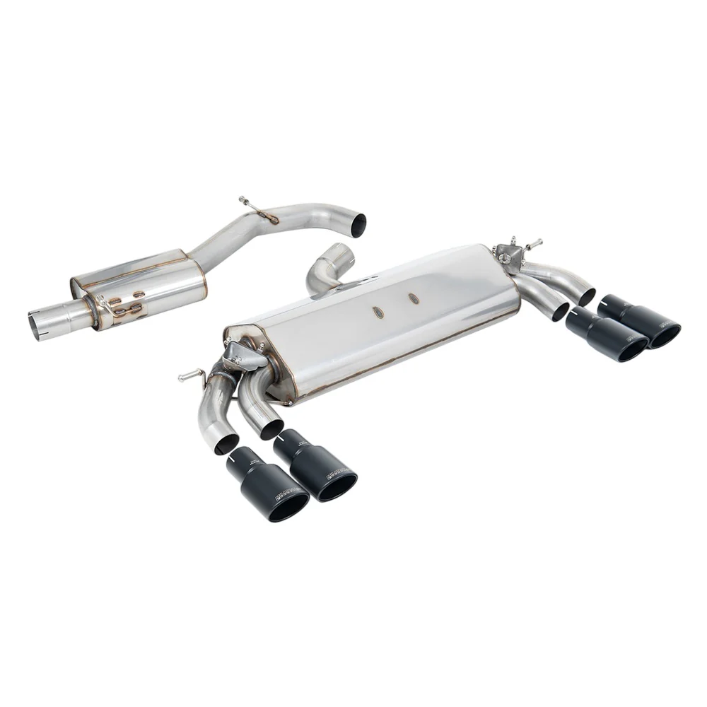 Milltek Cat Back Exhaust Audi S3 2.0 TFSi Quattro Sportback 8V.2 (GPF Equipped Models Only) 19-20 - Image 4