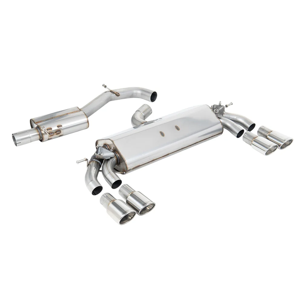 Milltek Cat Back Exhaust Audi S3 2.0 TFSi Quattro Sportback 8V.2 (GPF Equipped Models Only) 19-20 - Image 8