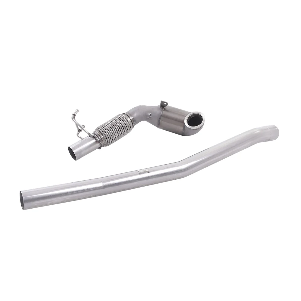 Milltek Large Bore Downpipe and Hi-Flow Sports Cat Exhaust Audi S3 2.0 TFSi Quattro Sportback 8V/8V.2 (Non-GPF Equipped Models Only) 13-18 - Image 4