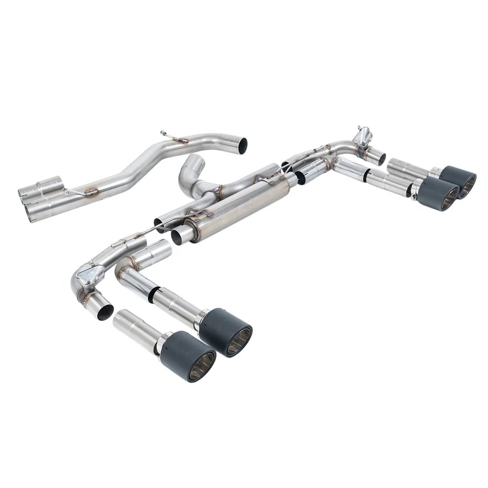 Milltek Particulate Filter-back Exhaust Audi S3 2.0 TFSi Quattro Saloon / Sedan 310PS 8Y (OPF/GPF Models Only) 20-25 - Image 19