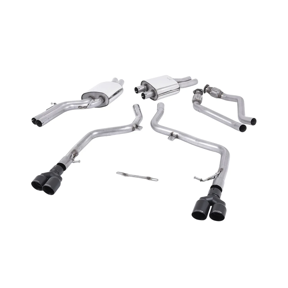 Milltek Cat Back Exhaust Audi S4 3.0 Supercharged V6 B8 09-12 - Image 7