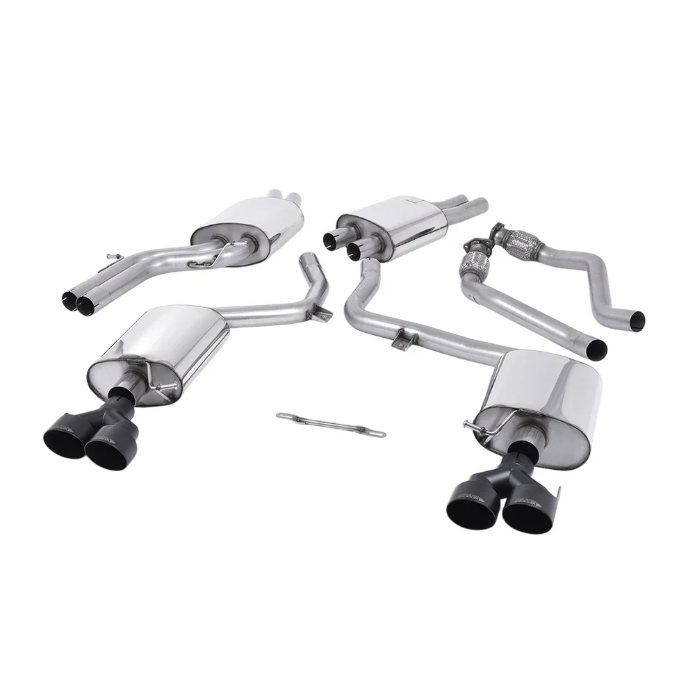 Milltek Cat Back Exhaust Audi S4 3.0 Supercharged V6 B8.5 12-16 - Image 2