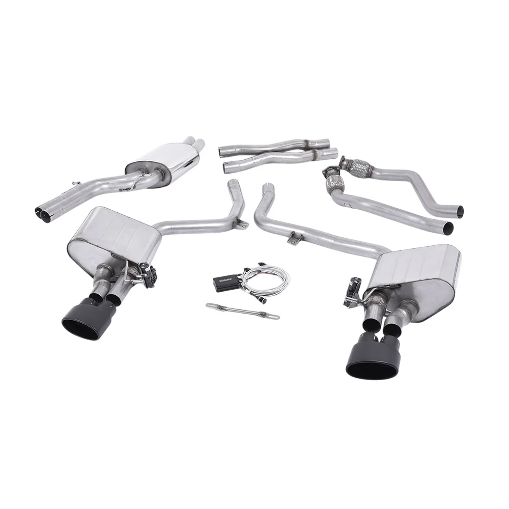 Milltek Cat Back Exhaust Audi S5 3.0 TFSi B8 Coupe and Cabriolet (S-Tronic) 09-11 - Image 5