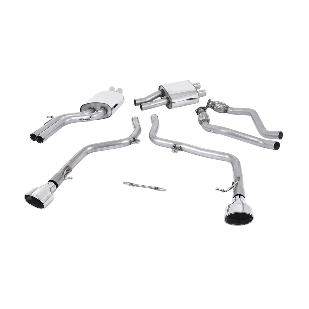 Milltek Cat Back Exhaust Audi S5 3.0 TFSi B8 Coupe and Cabriolet (S-Tronic) 09-11 - Image 8