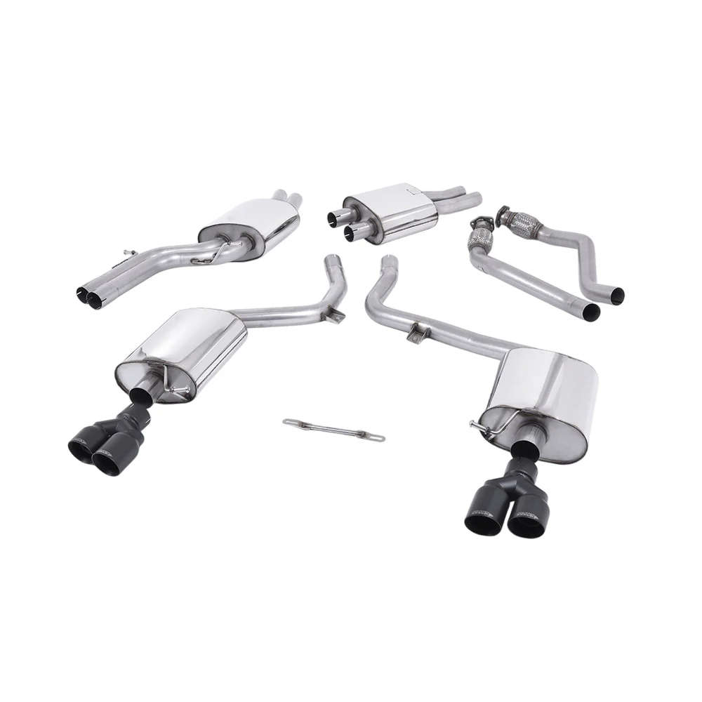 Milltek Cat Back Exhaust Audi S5 3.0 TFSi B8 Coupe and Cabriolet (S-Tronic) 09-11 - Image 9