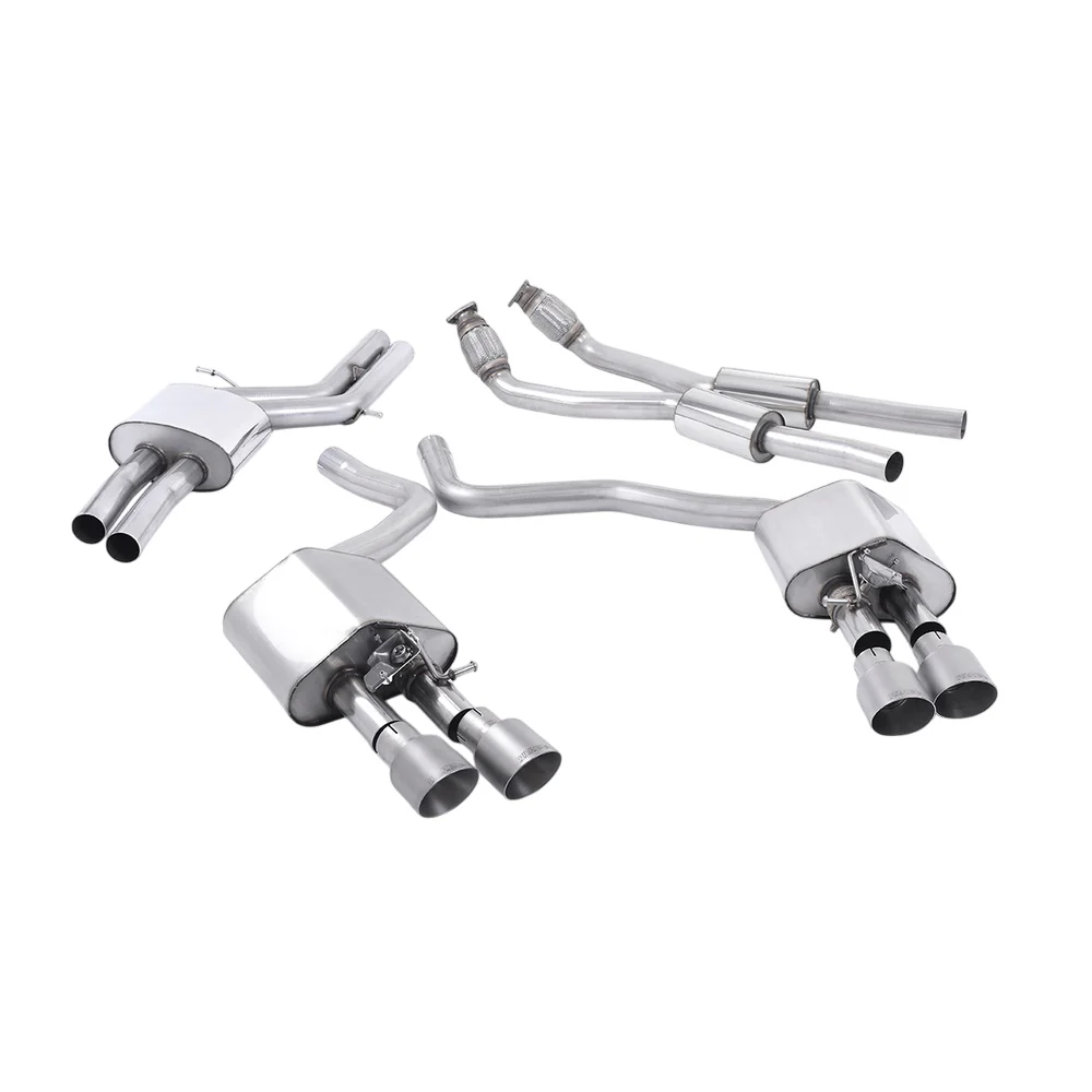 Milltek Cat Back Exhaust Audi S6 4.0 TFSi C7 Quattro 12-18 - Image 6