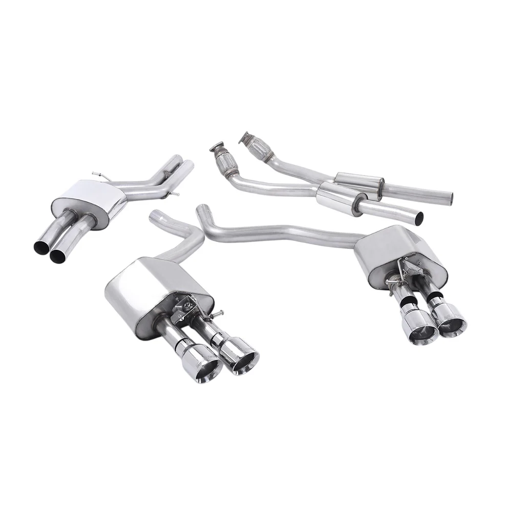Milltek Cat Back Exhaust Audi S7 Sportback 4.0 TFSi Quattro S-Tronic 12-18 - Image 4