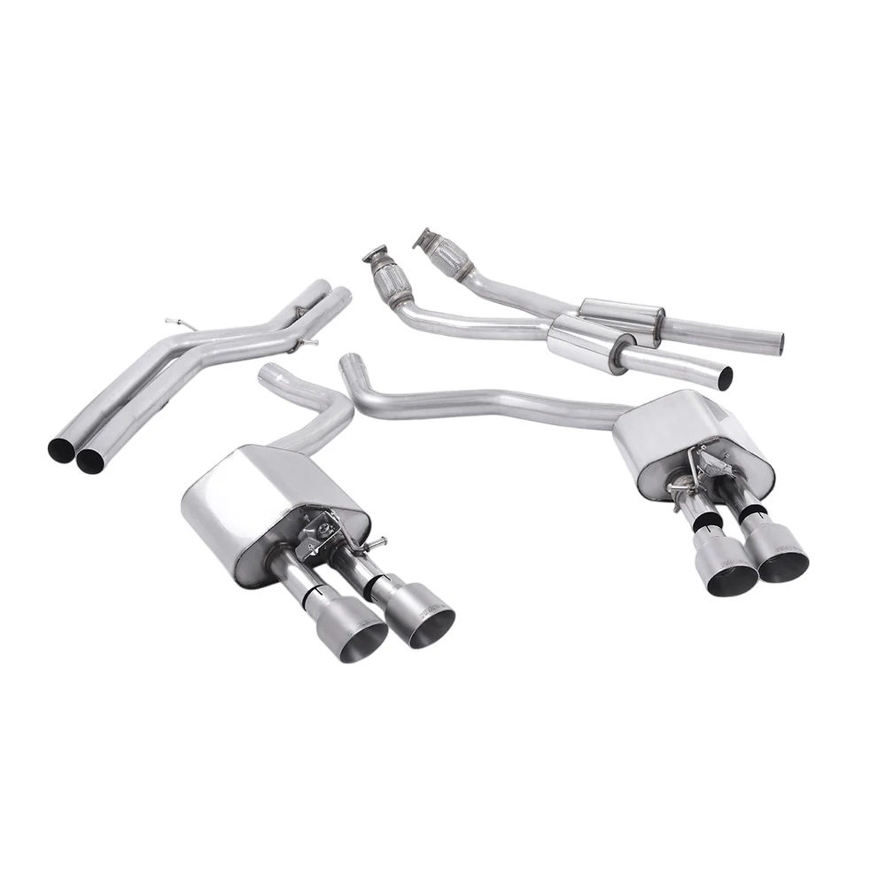Milltek Cat Back Exhaust Audi S7 Sportback 4.0 TFSi Quattro S-Tronic 12-18 - Image 5