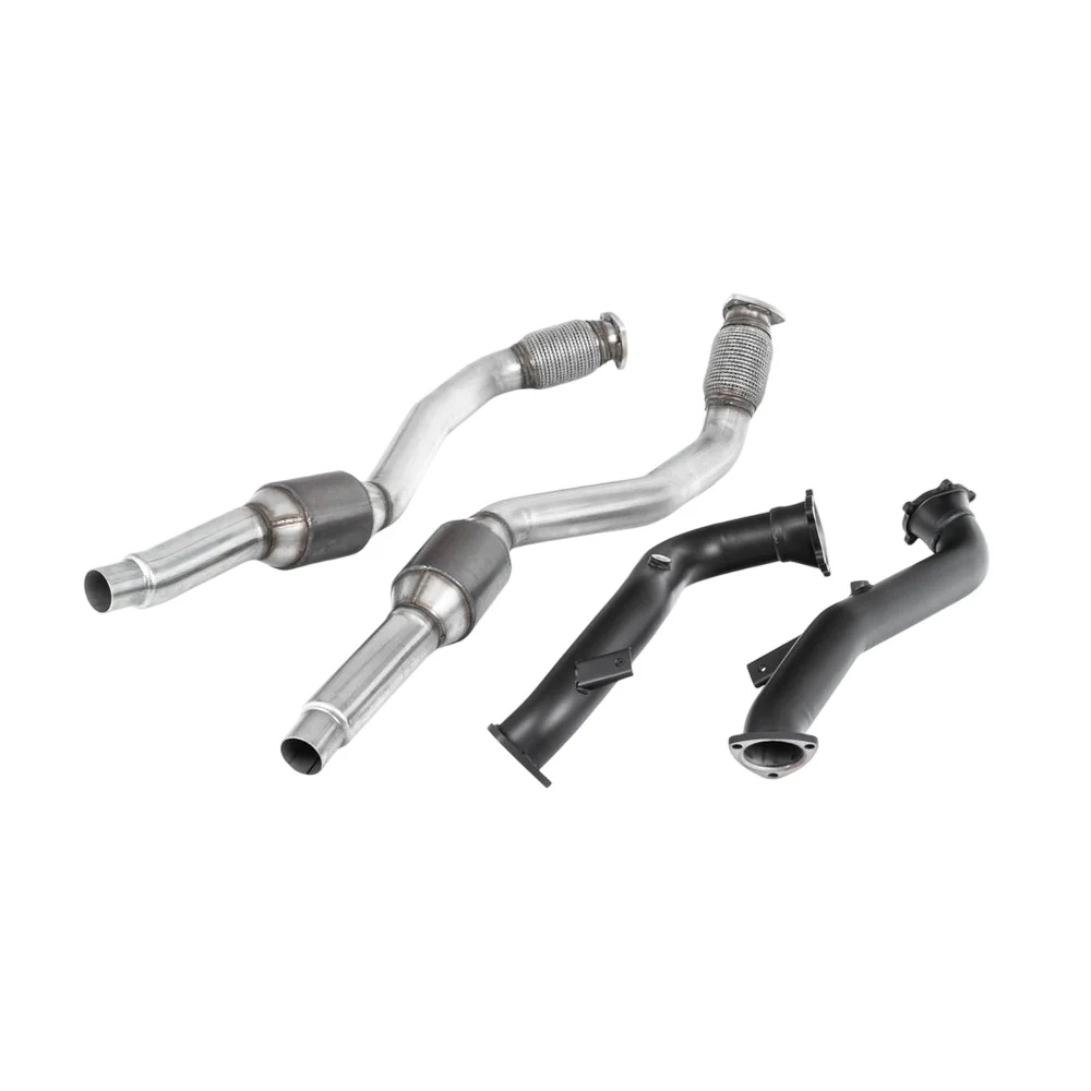 Milltek Large Bore Downpipes and Hi-Flow Sports Cats Exhaust Audi S7 Sportback 4.0 TFSi Quattro S-Tronic 12-18 - Image 2
