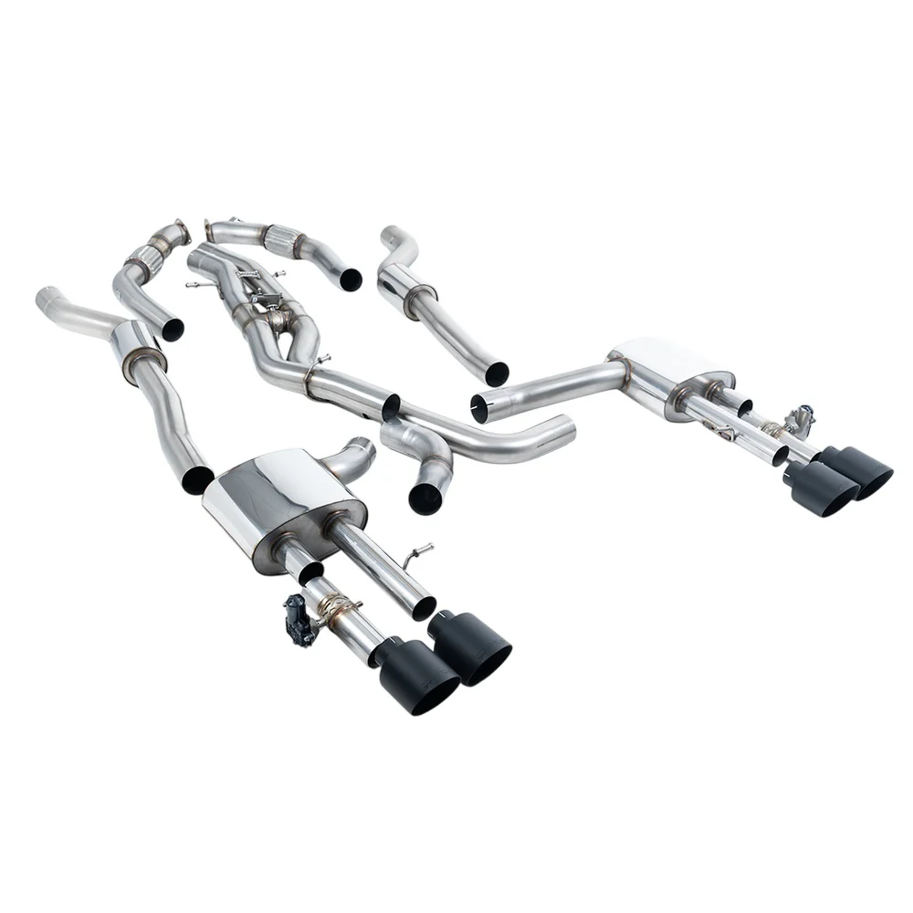 Milltek Particulate Filter-back Exhaust Audi S8 D5 4.0 TFSi V8 Saloon / Sedan (OPF/GPF UK/Euro Models) 20-25 - Image 6