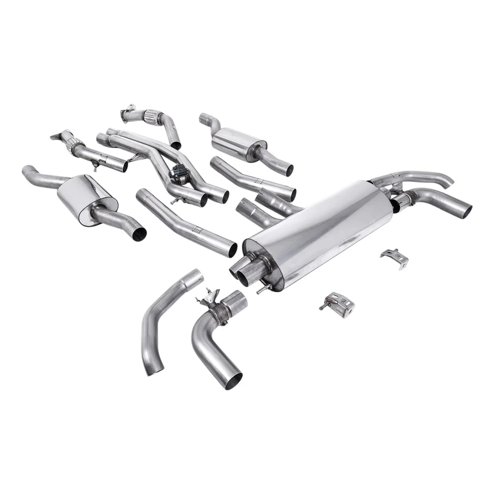 Milltek Particulate Filter-back Exhaust Audi SQ7 4.0 V8 TT (Petrol OPF/GPF Equipped Vehicles) 21-25 - Image 2