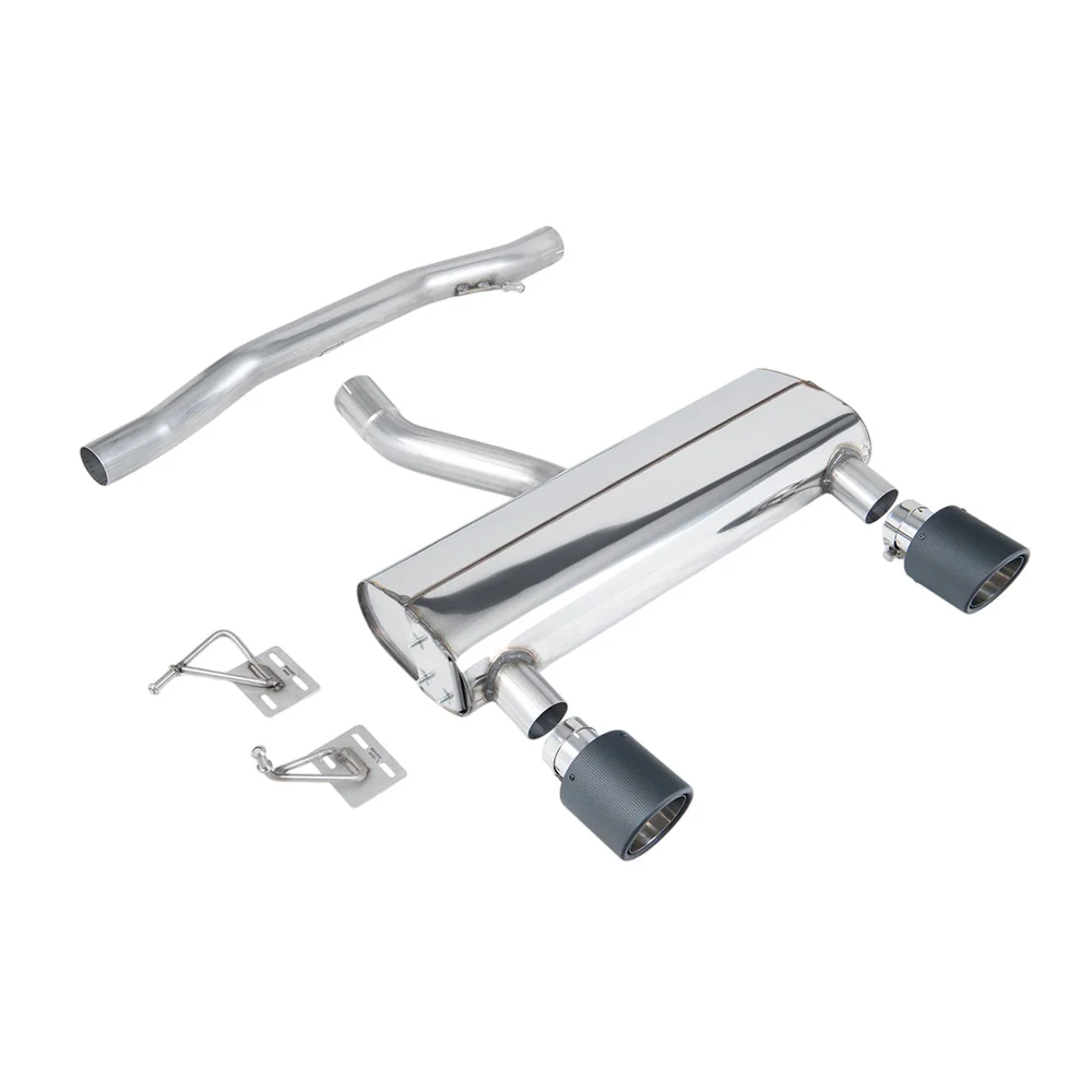 Milltek Cat Back Exhaust Audi TT 3.2 V6 Quattro Coupe and Roadster 03-06 - Image 7