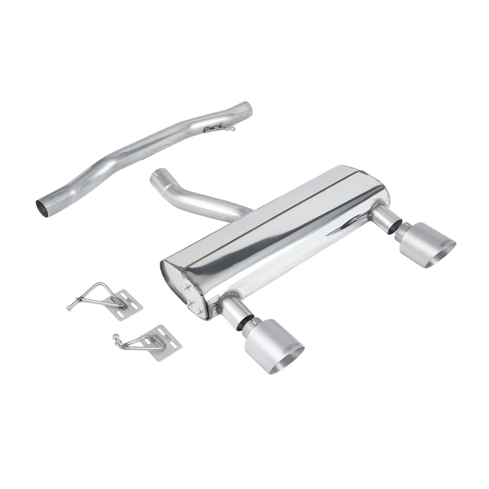 Milltek Cat Back Exhaust Audi TT 3.2 V6 Quattro Coupe and Roadster 03-06 - Image 9