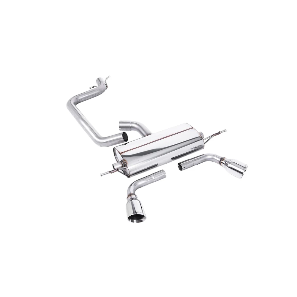 Milltek Cat Back Exhaust Audi TT Mk2 2.0 TFSi 2WD 06-11 - Image 2