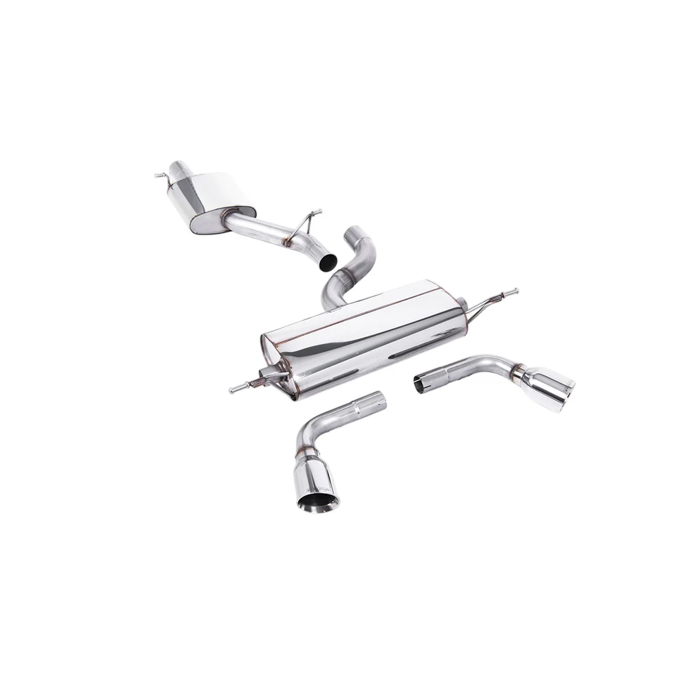 Milltek Cat Back Exhaust Audi TT Mk2 3.2 Quattro 06-10 - Image 3
