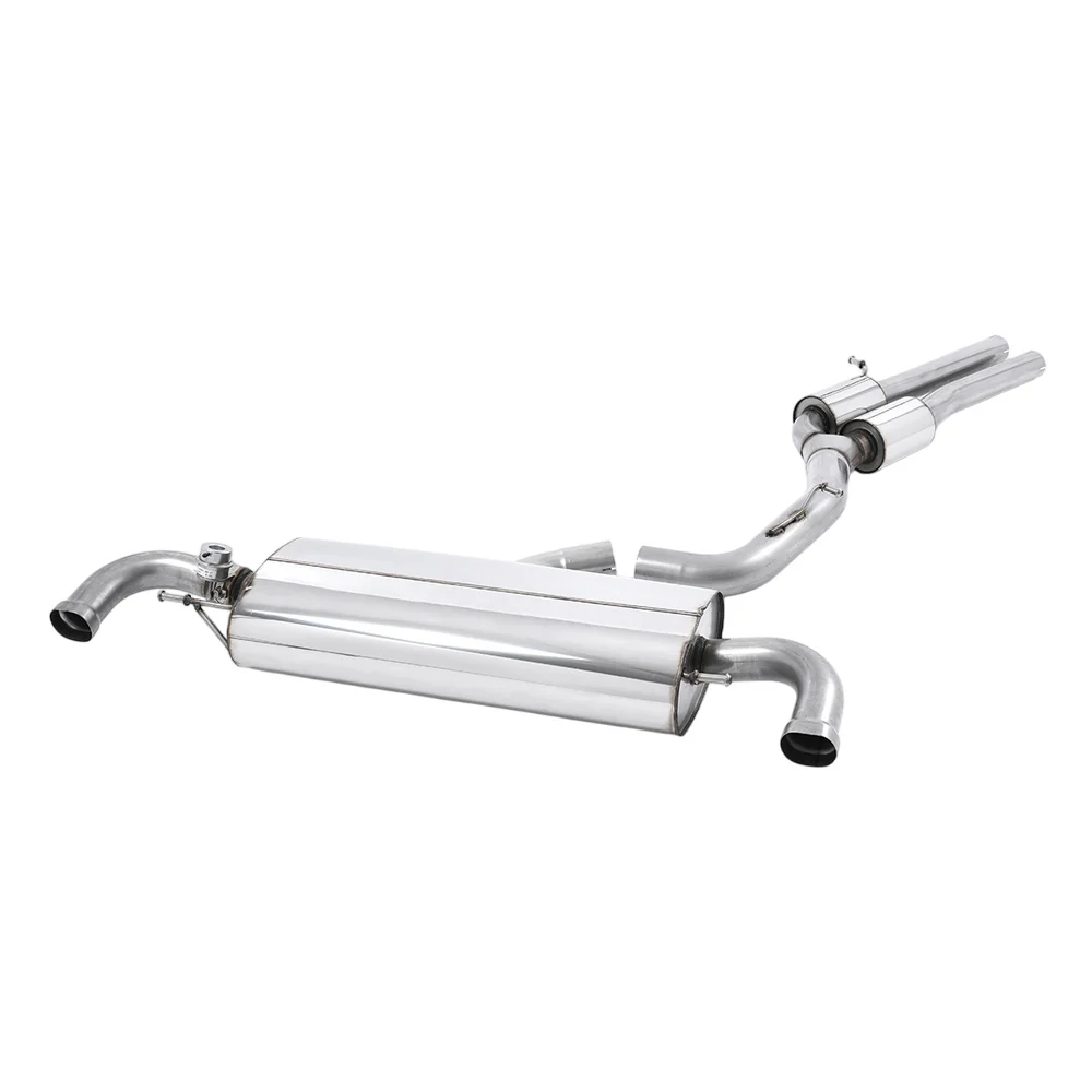 Milltek Cat Back Exhaust Audi TT Mk2 TT RS Coupe 2.5 TFSi Quattro 09-14 - Image 2
