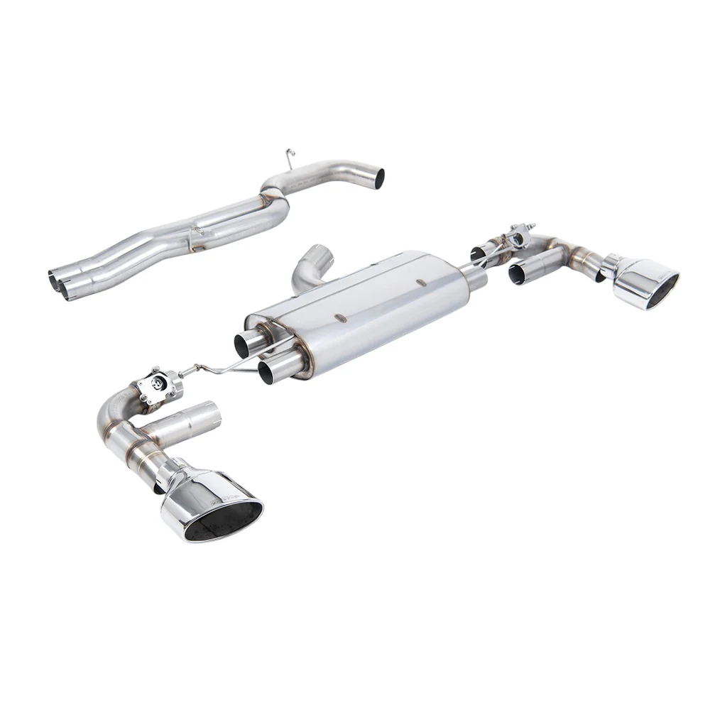 Milltek Cat Back Exhaust Audi TT Mk3 TTRS 2.5TFSi Quattro (Non-OPF/GPF Models) 16-25 - Image 3