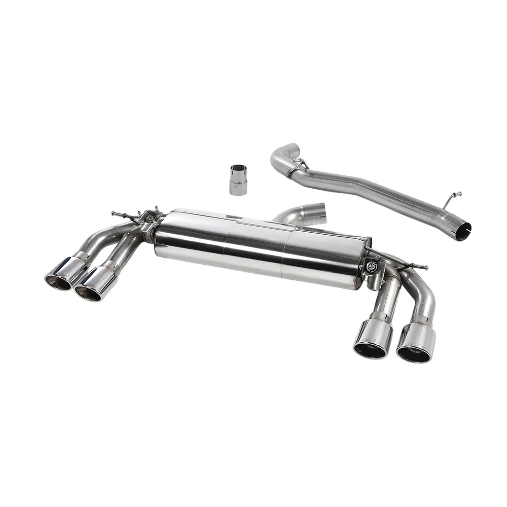 Milltek Cat Back Exhaust Audi TT Mk3 TTS 2.0 TFSi Quattro (Non-OPF/GPF Models) 15-18 - Image 2